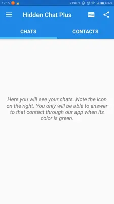 Hidden Chat Plus android App screenshot 4