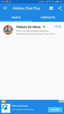Hidden Chat Plus android App screenshot 7